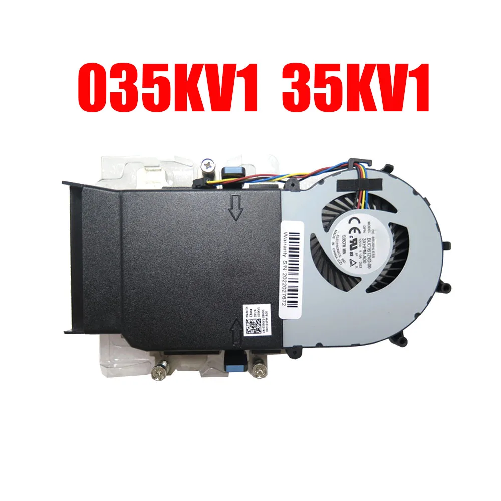 

Heatsink With Fan For DELL For Optiplex 7050 7060 MFF 035KV1 35KV1 03XHPM 3XHPM-A00 BUC1612VD-00 12VDC 1.10A 13.95CFM New