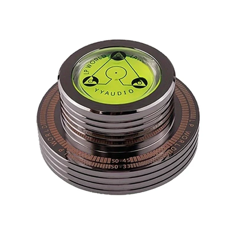 YYAUDIO Premium LP-platenspelerstabilisator - gelegeerd staal, 50 Hz compatibiliteit - Verbeter uw luisterervaring van vinyl - afbeelding 2
