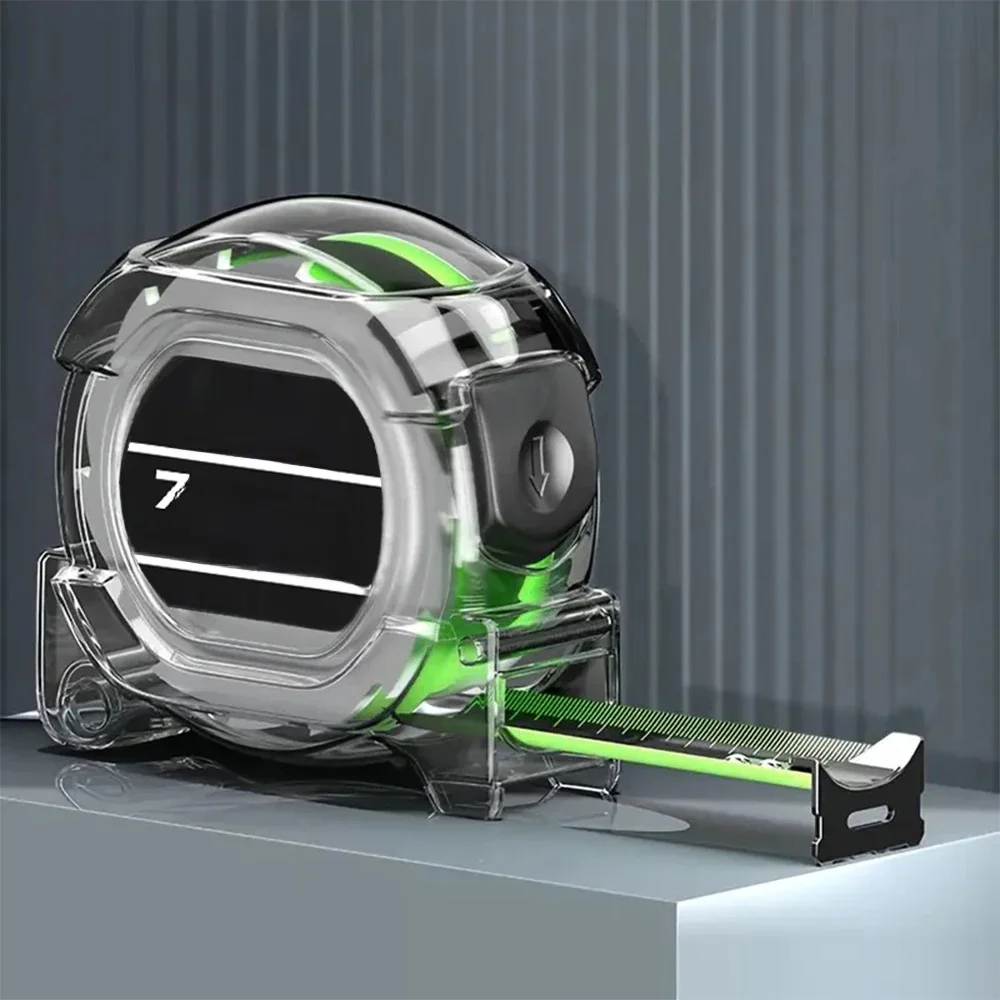 3-5-7-10 Meter Fluorescerend Meetlint Precisie Verdikte Schaal Waterdicht En Slijtvast Multifunctioneel Meetinstrument - afbeelding 2