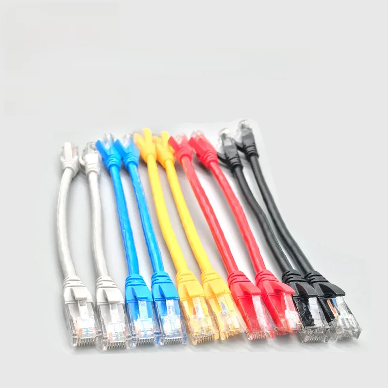 50Pcs Ethernet Kabel Cat6 Lan Kabel 0.3M/0.5M Utp RJ45 Netwerk Patch Kabel Voor Ps Pc internet Modem Router - afbeelding 2