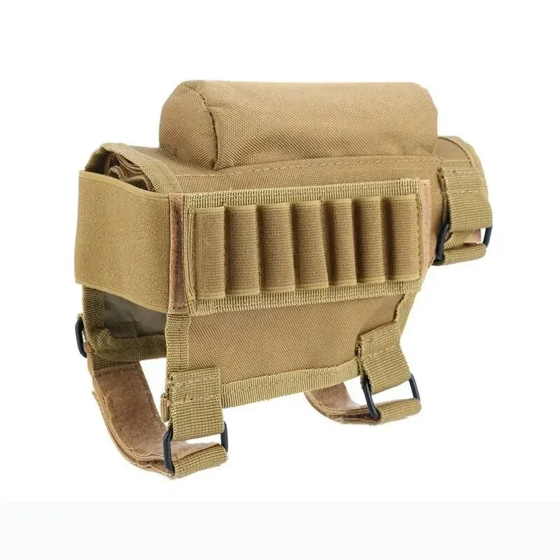 Buttstock repose-joue support de coque fusée Stock munitions balle cartouche pochette tir en plein air chasse pistolet accessoires sac