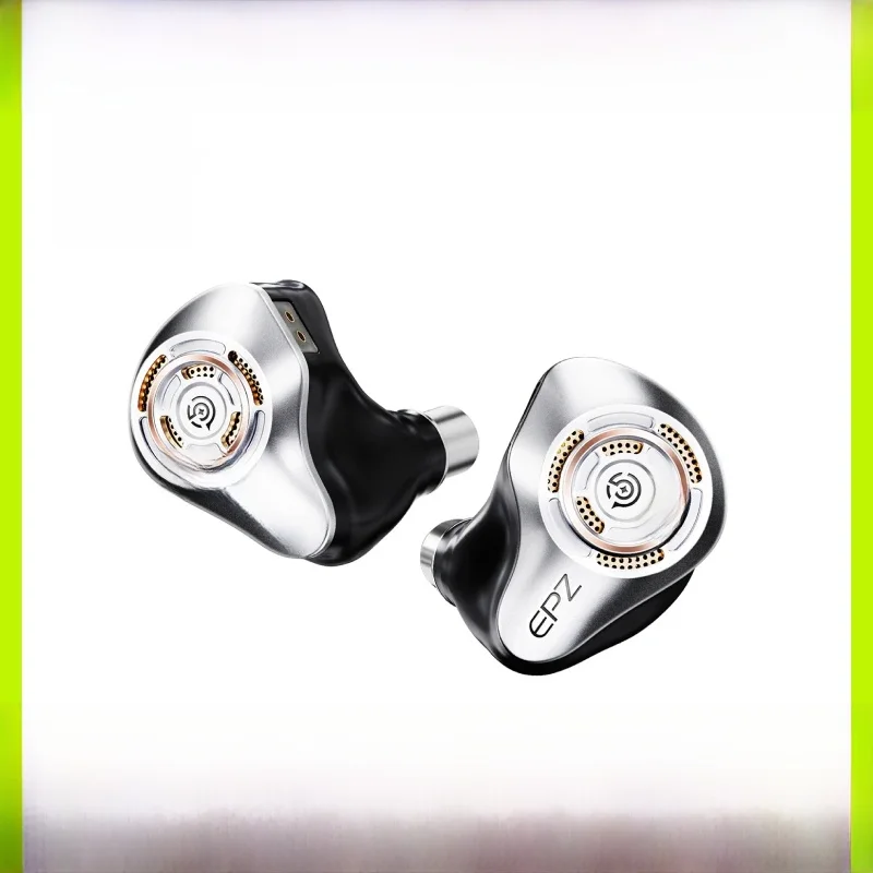 EPZ P50 1DD+2BA+2Planar Hybrid Drivers HiFi IEM 3.5/4.4 Wtyk w kształcie litery L z możliwością wymiany, kabel posrebrzany z miedzi monokrystalicznej 6N — zdjęcie produktu 7