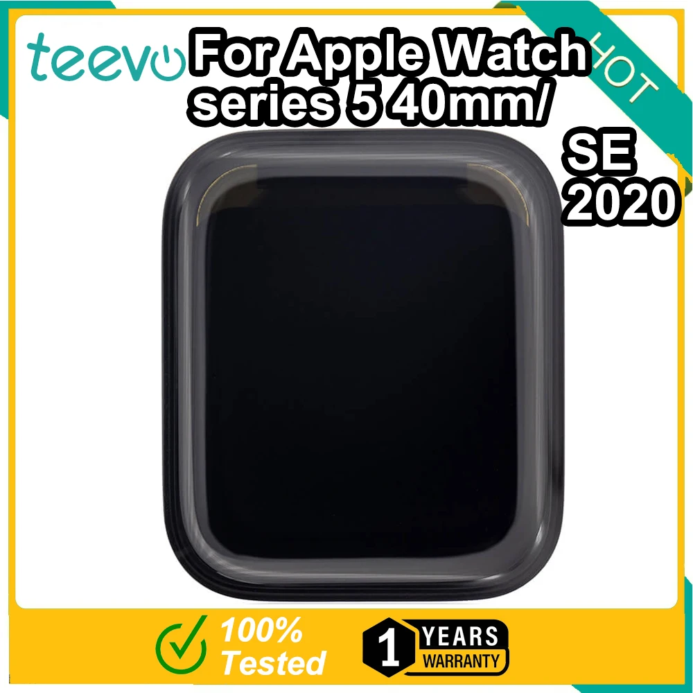 

Teevo For Apple Watch series 5/SE 2020 40mm/44mm Lcd Touch Screen Display Digitizer Assembly Black