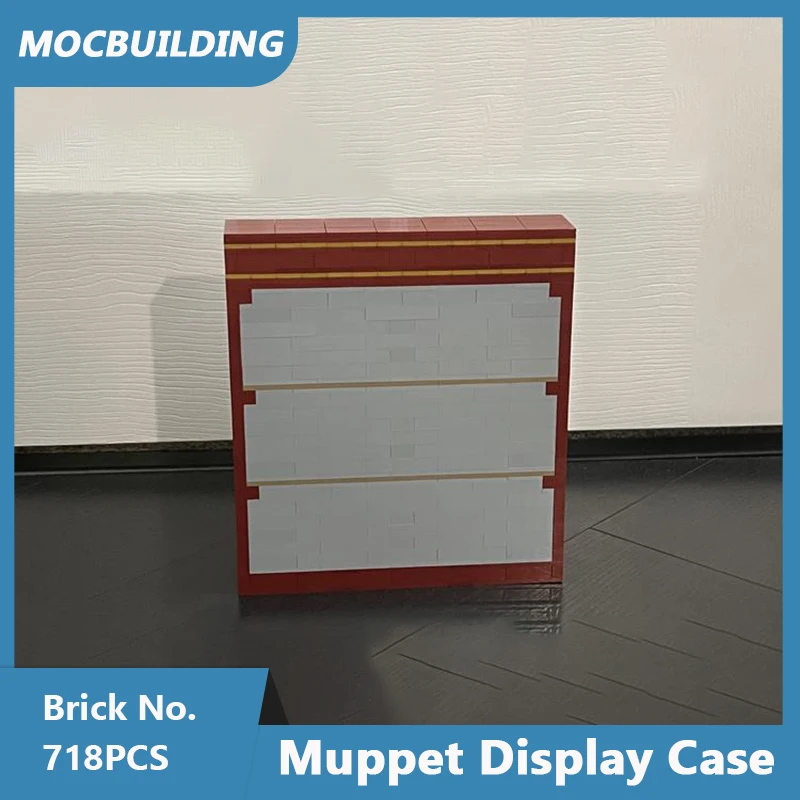 

MOC Building Blocks Muppets Display Case Model Collection DIY Assembled Bricks Creative Educational Xmas Toys Gifts 718PCS