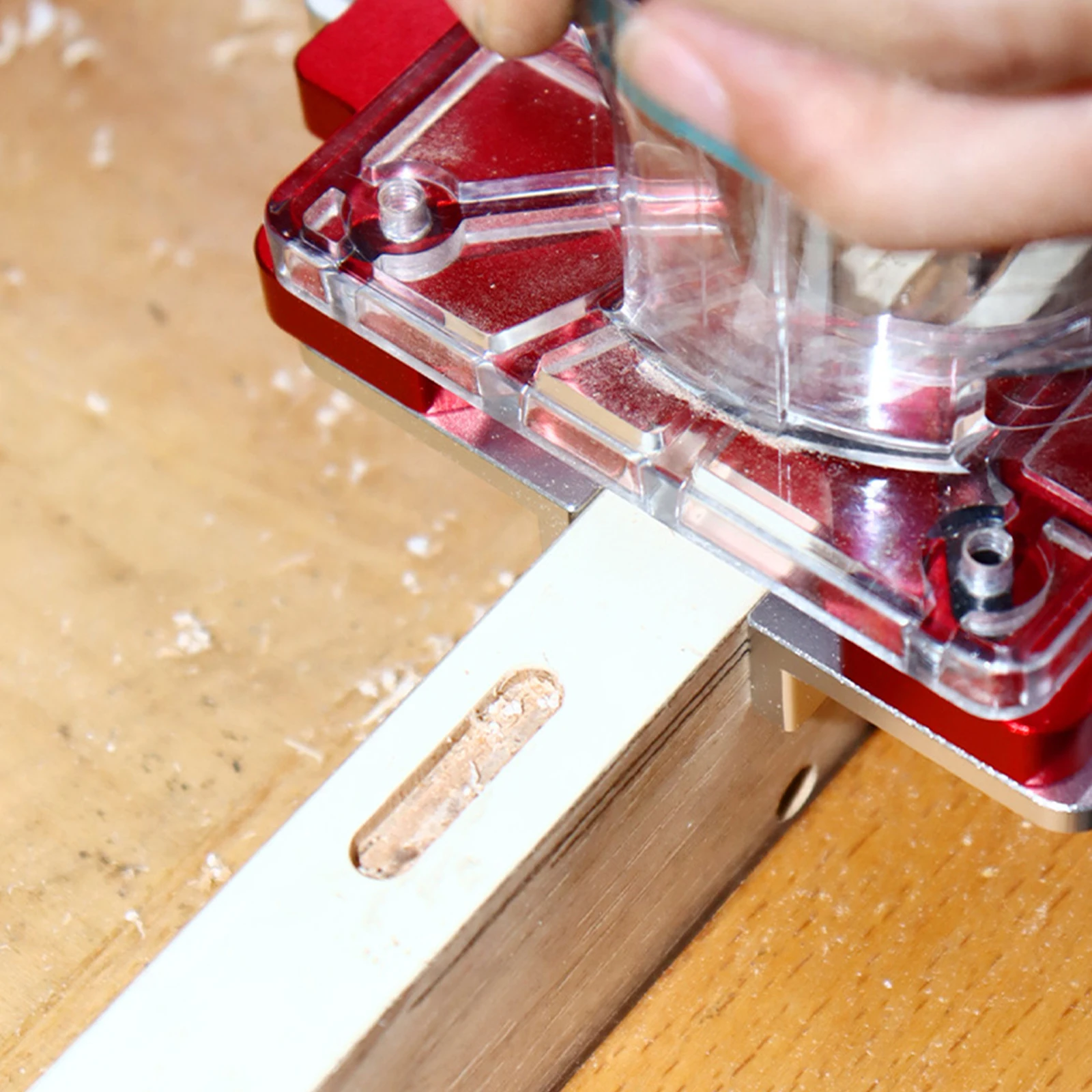 لوحة الوجه لطاولة التوجيه لآلة تشذيب الخشب وخزانة الأثاث DIY أداة صنع الخزانة الدقيقة #3