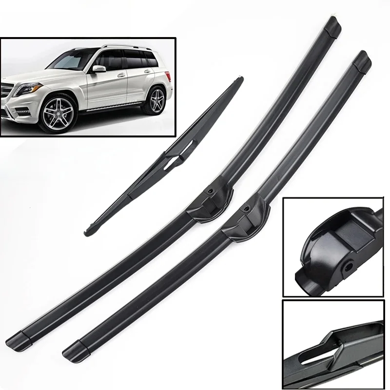 Pióra wycieraczek szyby przedniej Misima do Mercedes Benz GLK Class przedni tylny zestaw 2008 2009 2010 2011 2012 2013 2014 22 "19" 12 — zdjęcie 2