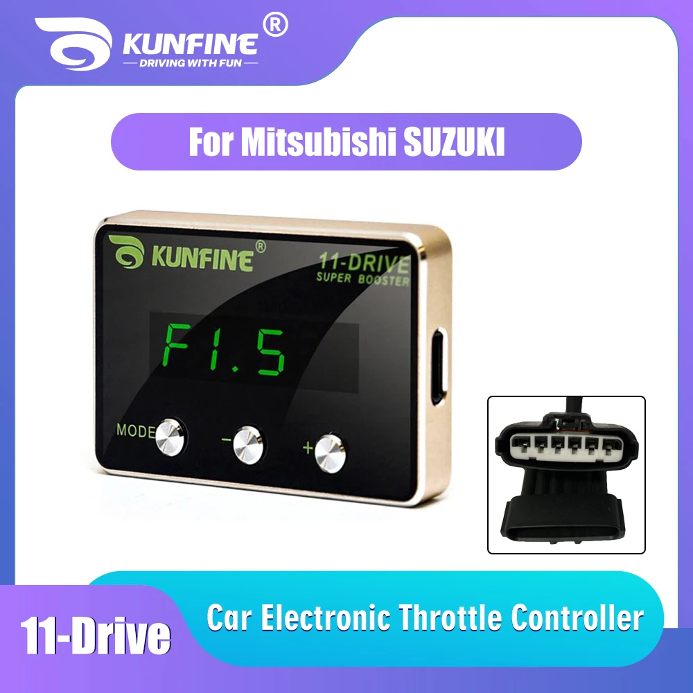 Car Electronic Throttle Controller Racing Accelerator Potent Booster For Mitsubishi SUZUKI Tuning Parts Accessory