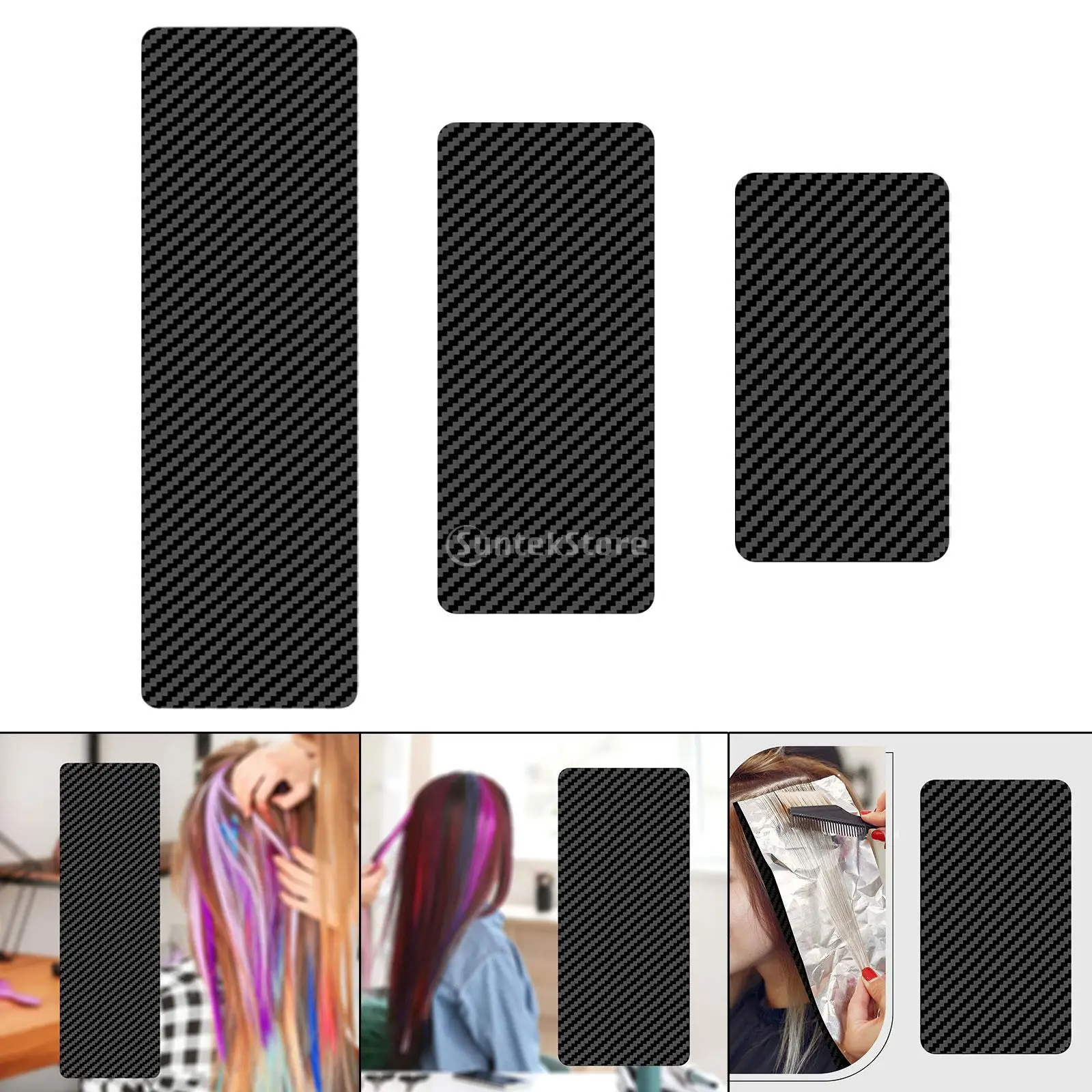 Hair Dyeing Board Sturdy Hair Highlighting Board for Styling Hairstylist DIY Hair Board Hair Foil for Barber Shop Hairdressing
