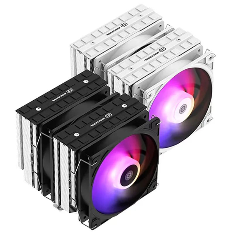 3RSYS Socoool RC-1800 Quiet ARGB Solder CPU Cooler AM4 AM5 LGA 115X 1200 1700 1851 Socket compatible