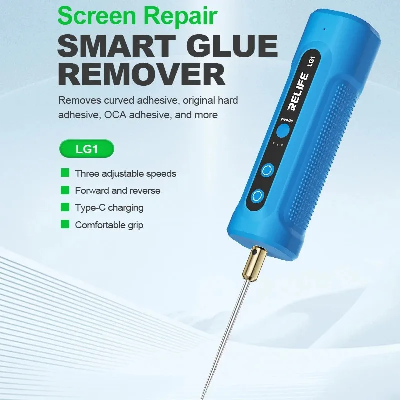 RELIFE LG1 Portable Smart Glue Remover Mobile Phone Screen Repair Efficient Adhesive Removal Easy Frame Adhesive Separator Tools