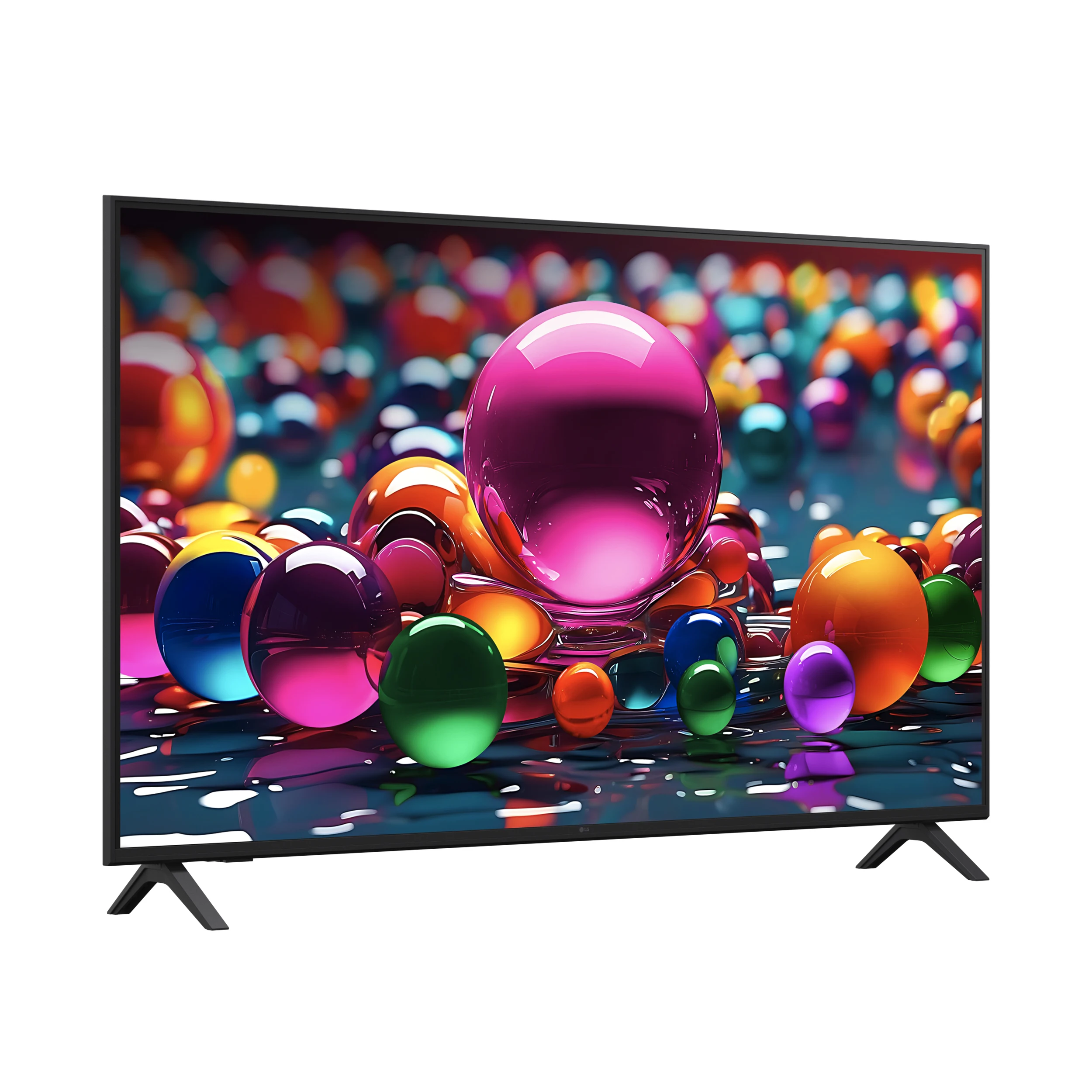 LG 55UA75006LA.API Televisor Inteligente 4K UHD de 55 Pulgadas - webOS 25, HDR10, WiFi, Bluetooth 5.0, DVB-T2/S2/T/S, 3 HDMI 2.1, USB, AirPlay 2, Chromecast