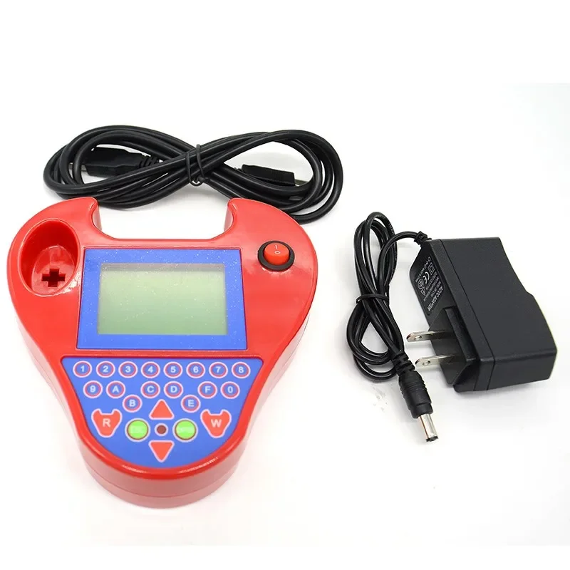 Zed-Bull V5.08 Mini Zed Bull Key Programmer Zedbull Transponder Clone Key Cloner Chip Copy Read Pin Code No Token Limit RED