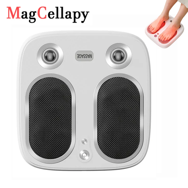 Foot Roller Vibration Massager With Infrared Electric Deep Kneading Cordless Rechargeable For Relieving Plantar Fasciitis
