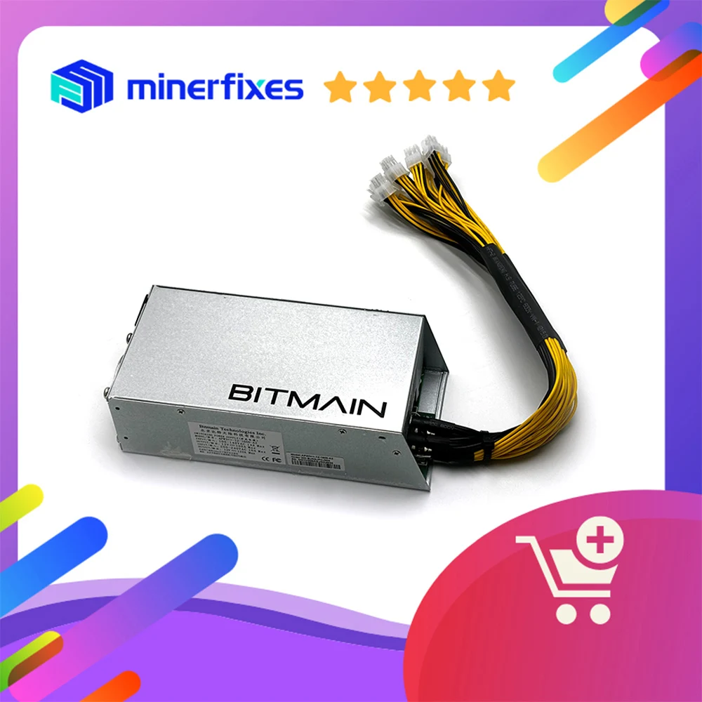 

Bitmain Antminer APW3++ PSU 1200-1600W 110-240V power supply unit PSU for ASIC miner Antminer S7 S9 S9I S9J S9K S9SE T9