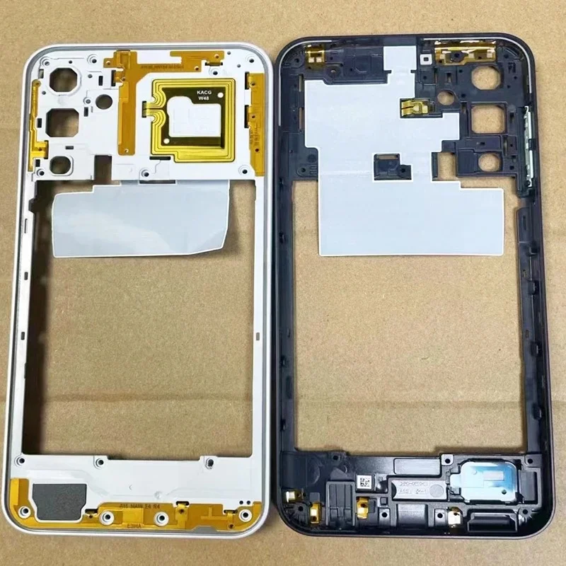Cadre de boîtier arrière, pièce de réparation de plaque de boîtier central pour Samsung Galaxy A15 5G A156