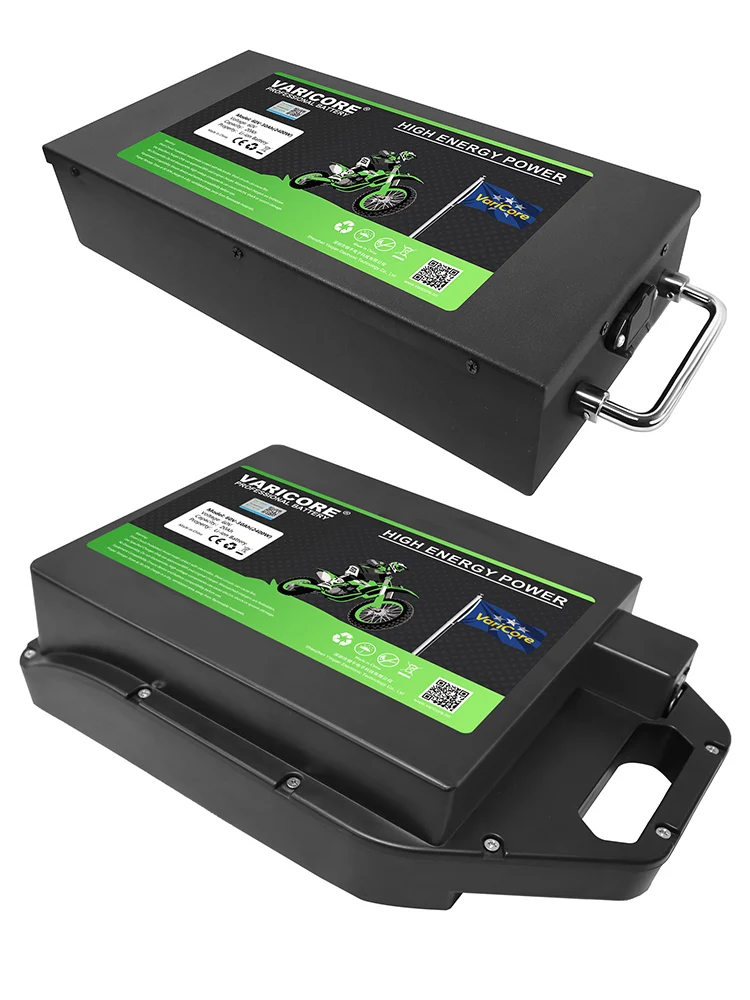 VariCore 60V 30Ah Wasserdichter Lithium-Akku 18650 Zellen 500W-2400W mit eingebautem BMS für City Coco mit 67,2V Ladegerät