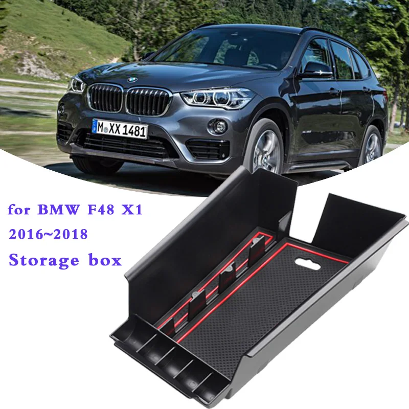 

Secondary Storage Box for BMW F48 X1 2016~2018 Central Armrest Stowing Tidying Organizer Car Premium Custom Styling Accessories