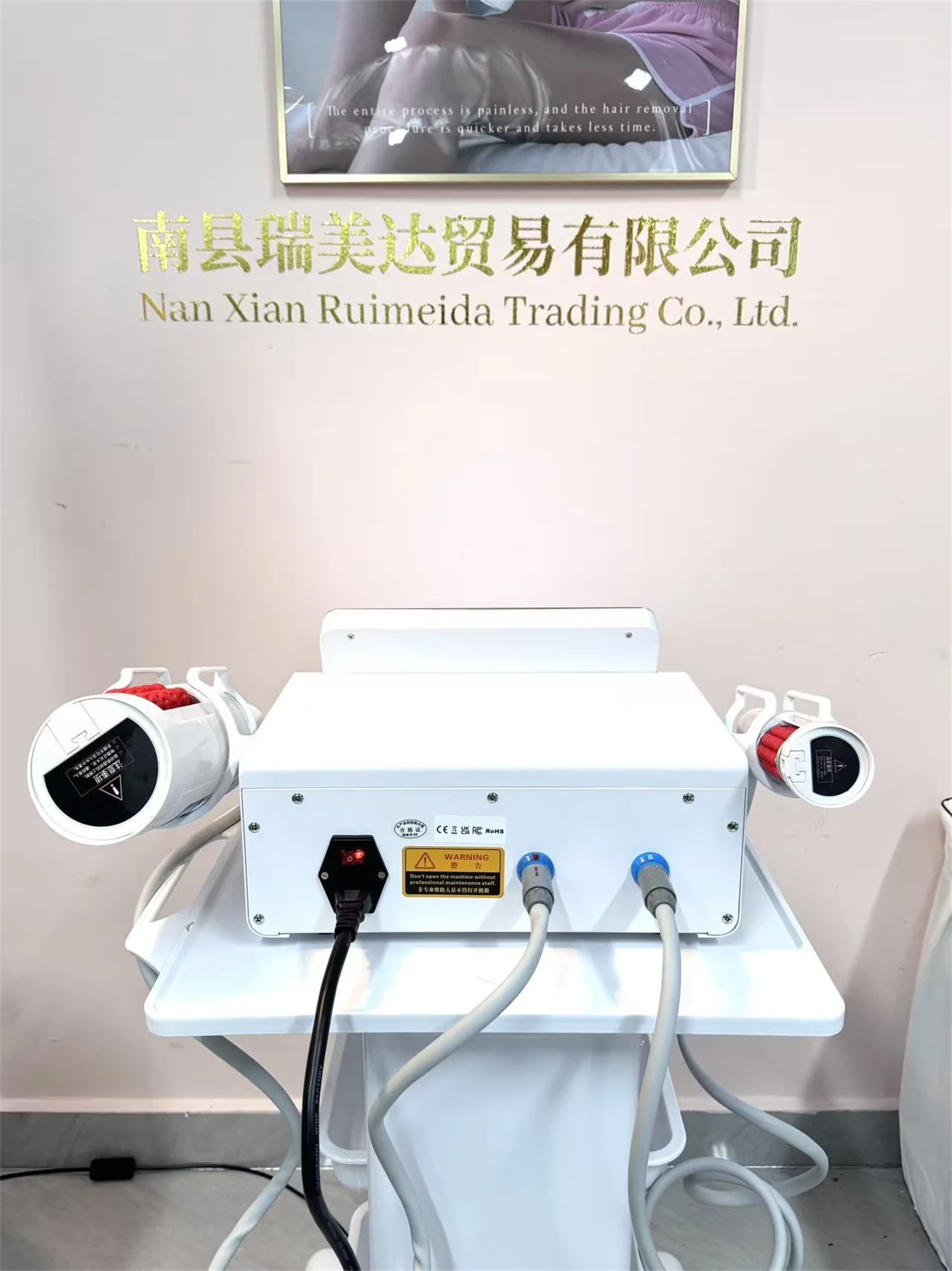 MYOslim 6500W 15T 200hz 2In1 RF Body Sculpt Machine Fat Burning Weight Loss 360° Roller Massage Lift Hips Create Curves CE