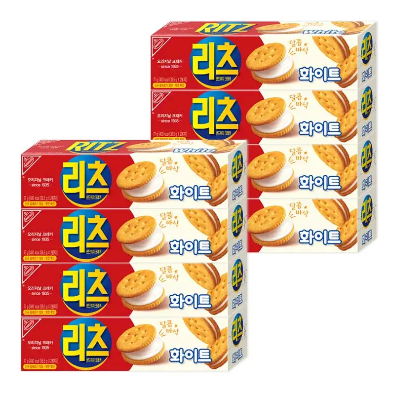 Ritz Sándwich Crackers Blanco 77gx8