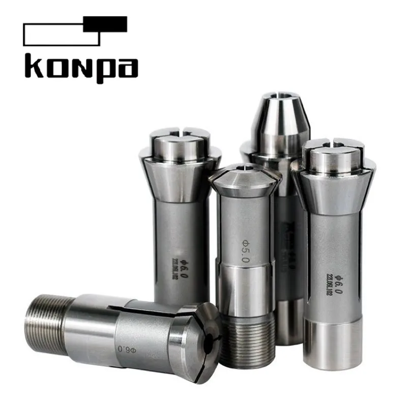 Imagem -06 - Mandril de Pinça Cnc com Nariz Esticado Torno Automático Comprimento Extra Longo F48 173e E173-vor25 E173-vor30