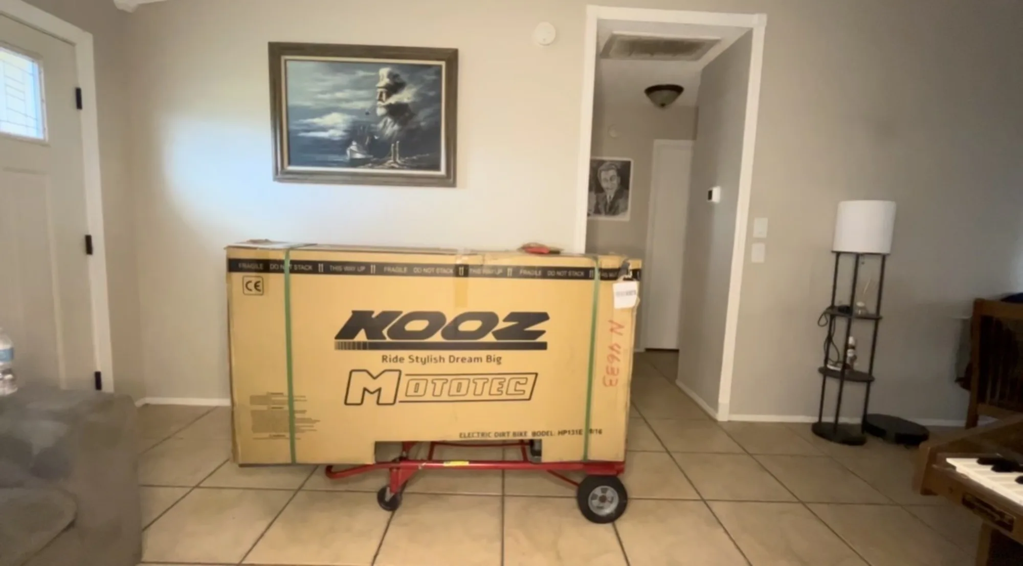 PREMIUM KOOZ HP131E-L 72V 8000W Electric Dirt Bike Motorcycle for Adults, 35AH Lithium Battery