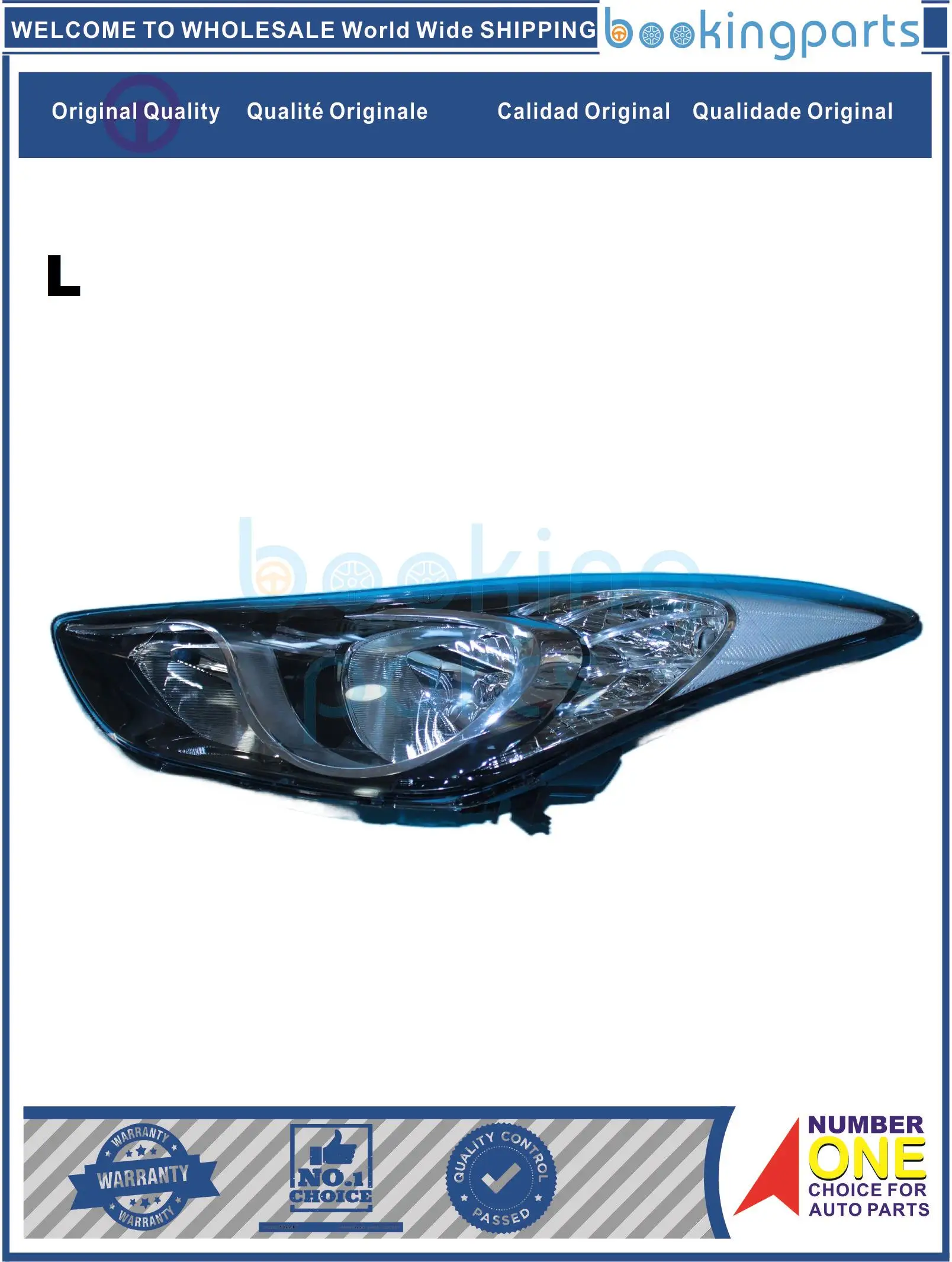 

HEA47470(L),92101-3X010,921013X010,L 92101-3X010,L921013X010 Headlamp For HYUNDAI ELANTRA 11- MANUAL