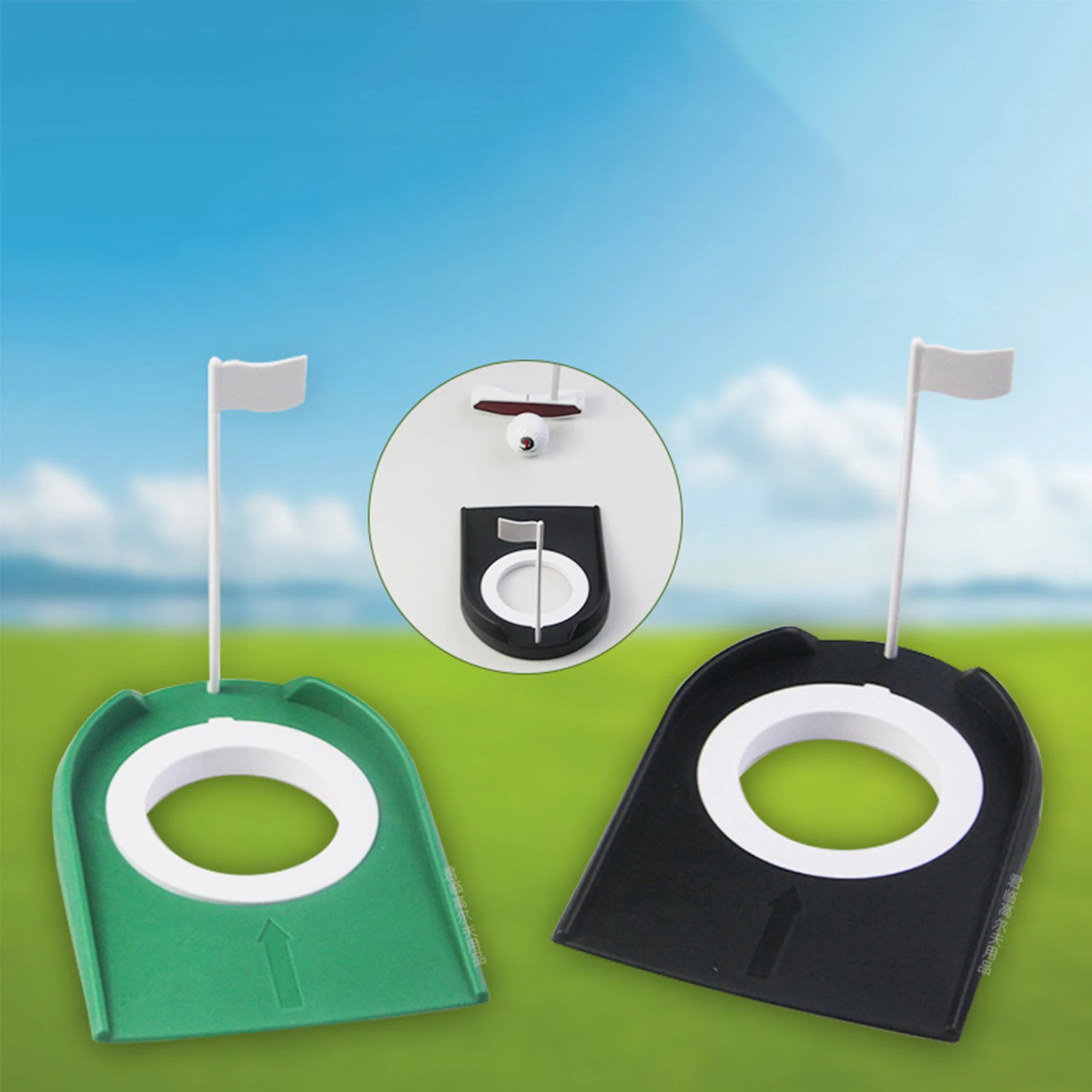 

Golf Putting Cup Golf Putting Hole Practice Training Aids for Kids Adults Enthusiasts Golfers Children's Games Yard Lawn