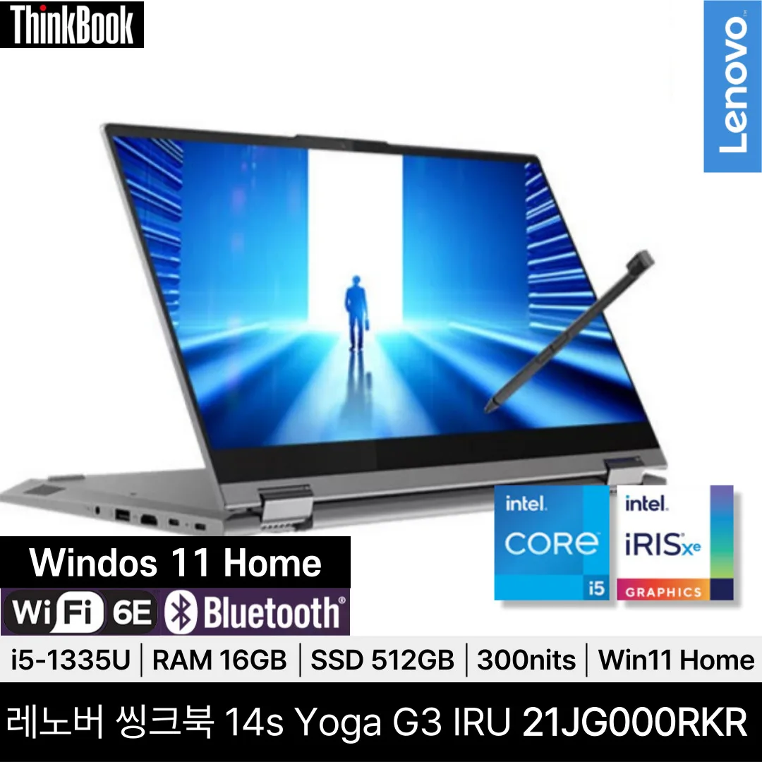 Lenovo Thinkbook 14s Yoga G3 IRU 21JG000RKR /WIN11/i5/512GB/16GB