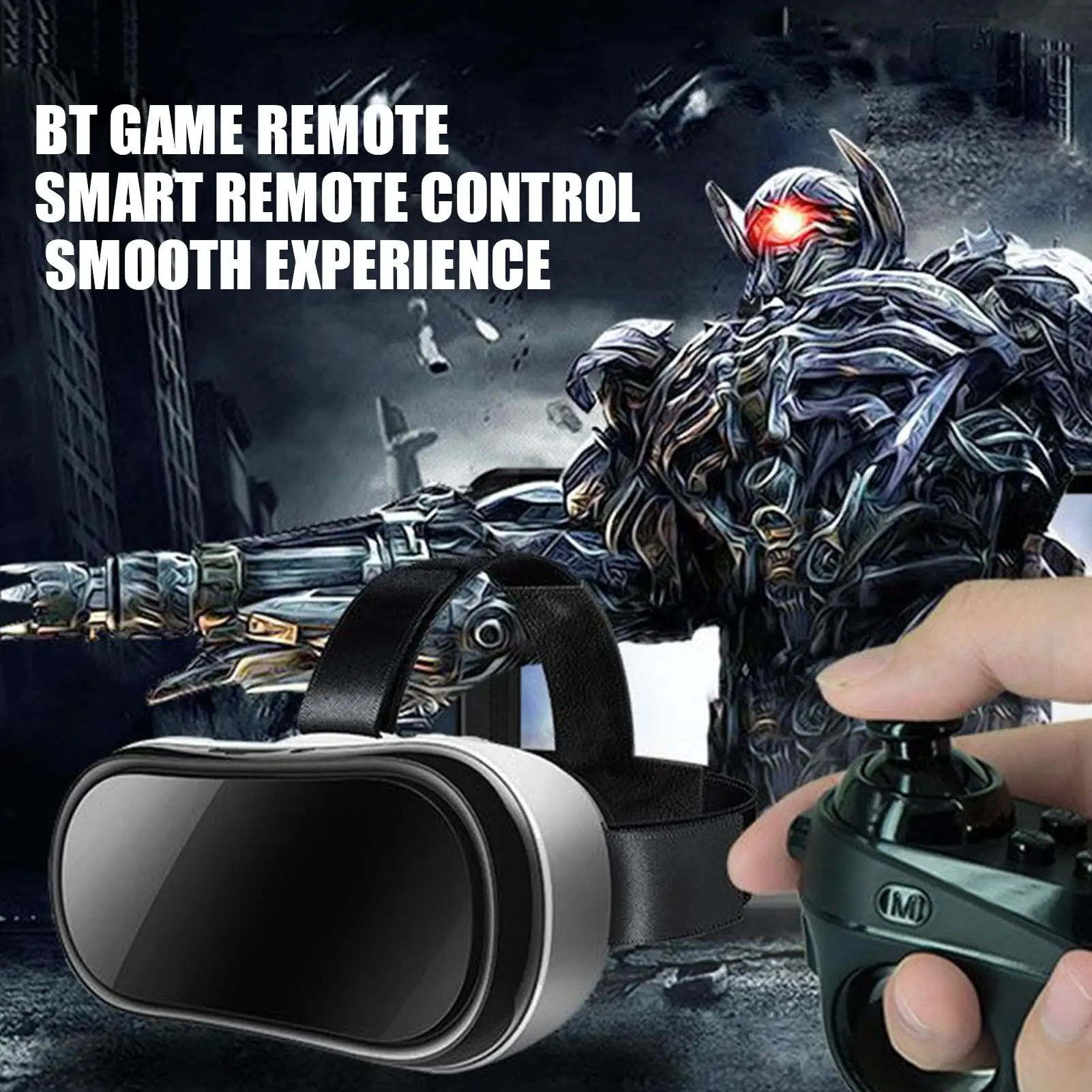 

Wireless Gamepad Joystick | VR Controllers - Ergonomic Grip Game Controller, For TV Computer Laptop Phone Tablet Electric Device
