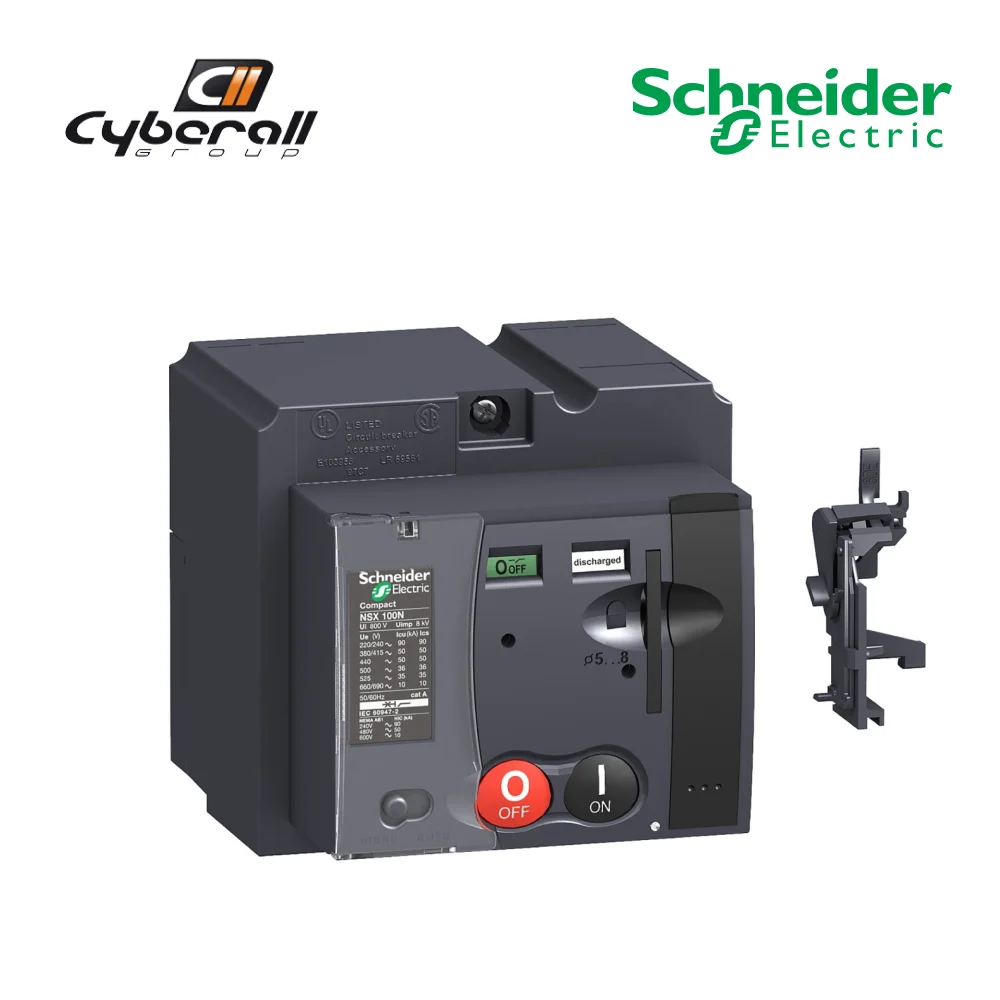 Schneider Electric-Cyberall-motorized block MT250 220-240V 50/60HZ 208-277V 60Hz NSX reference: LV431541