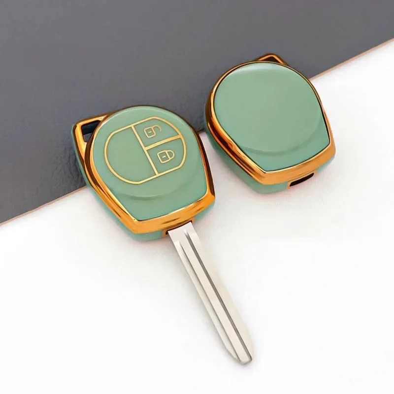 2 przyciski TPU Remote Shell Fob Holder dla Suzuki Swift SX4 Liana Aerio Jimny Samurai Amagatarai Grand Vitara Pokrowiec na kluczyk samochodowy — zdjęcie 2