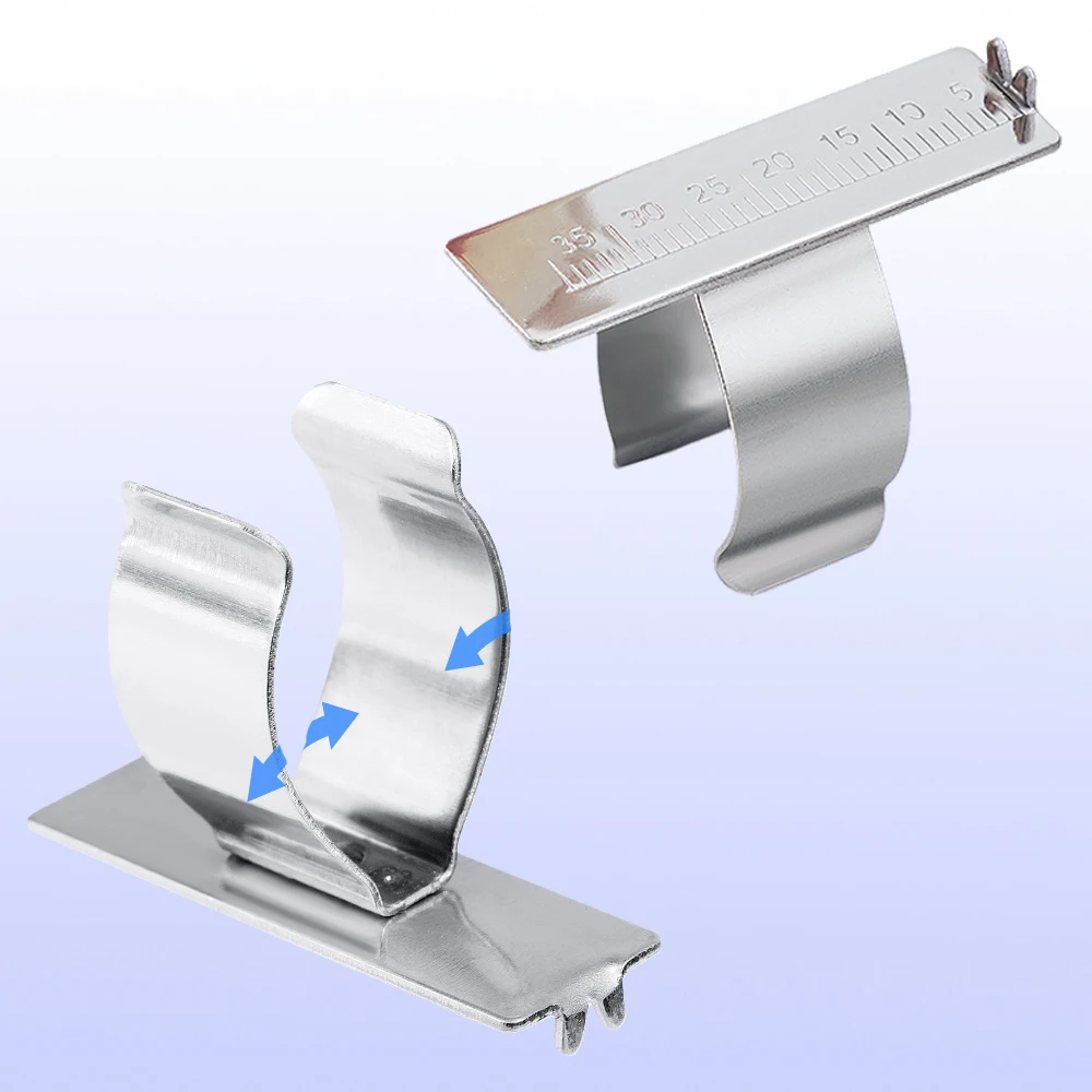 Ruler Dental Span Ring Laboratory Equipment Precision Finger Ruler Gauge Instrument Endo Measure Scale Endodontic Dentist Tools