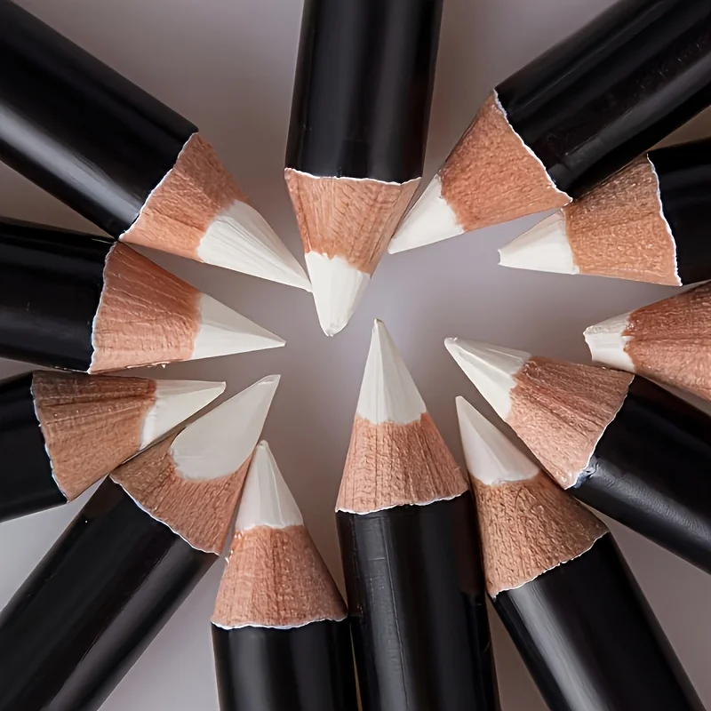 Matita per sopracciglia bianca scintillante ​ ​ ​ ​ Alto pigmento |   Opaco e impermeabile |   Lunga durata |   2 in 1 (Brow + Eyeliner) ​