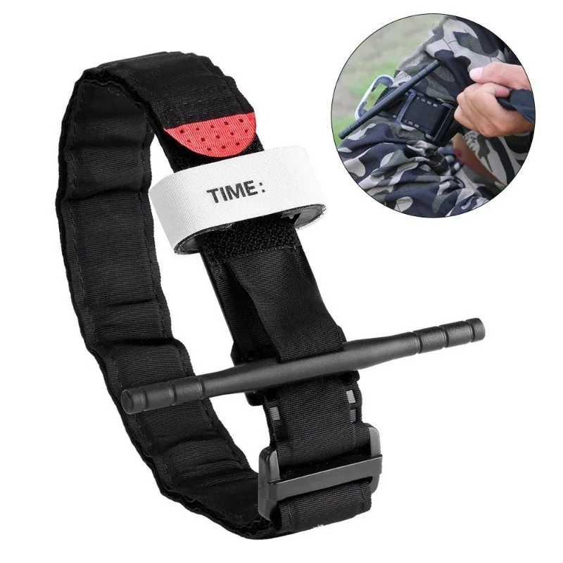 

Tactical Emergency Tourniquet Aluminum Rod One-Handed Operation Spinning First-Aid Supplies Rescue Life Braces & Supports