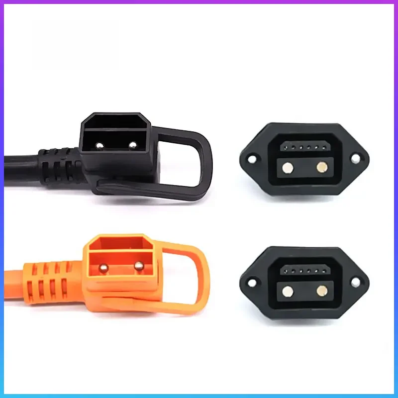 AliExpress DIVEDEER E-BIKE 8Pin 2+6 Battery Connector Scooter Socket Electric Bike Charging Port Cable IP67 30-50A Male Female Plug Batteries Socket
