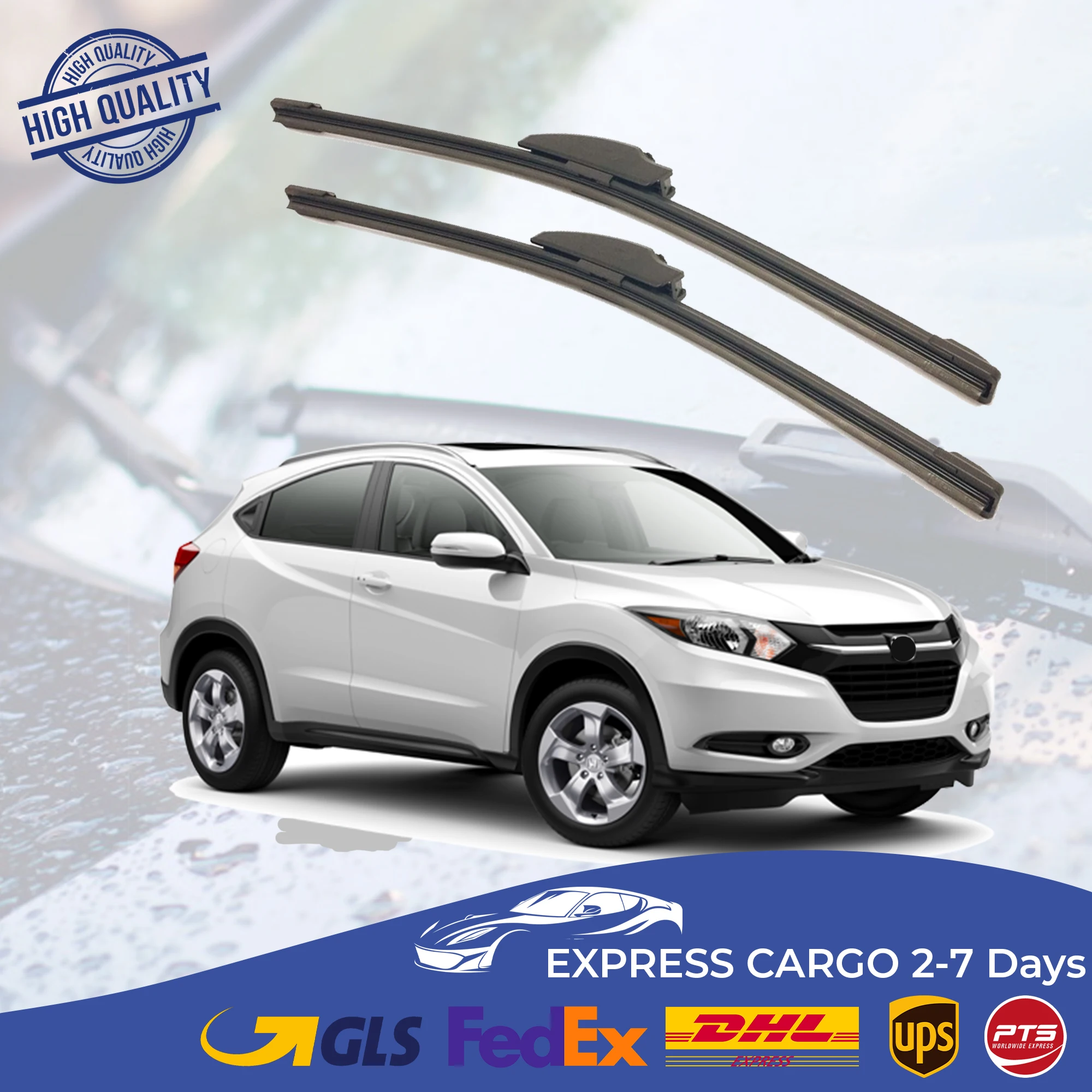 

Car Wiper Blade For Honda HRV 2015 2016 2017 2018 2019 2020 Auto Windscreen Windshield Wipers Blades Window Wash Front