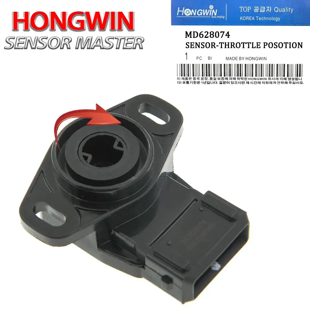 TPS Throttle Position Sensor MD628074,TH404,TPS4183,5S5377,550515 For Mitsubishi Lancer Outlander 2.0L 2.4L 2002 2003 2004-2007