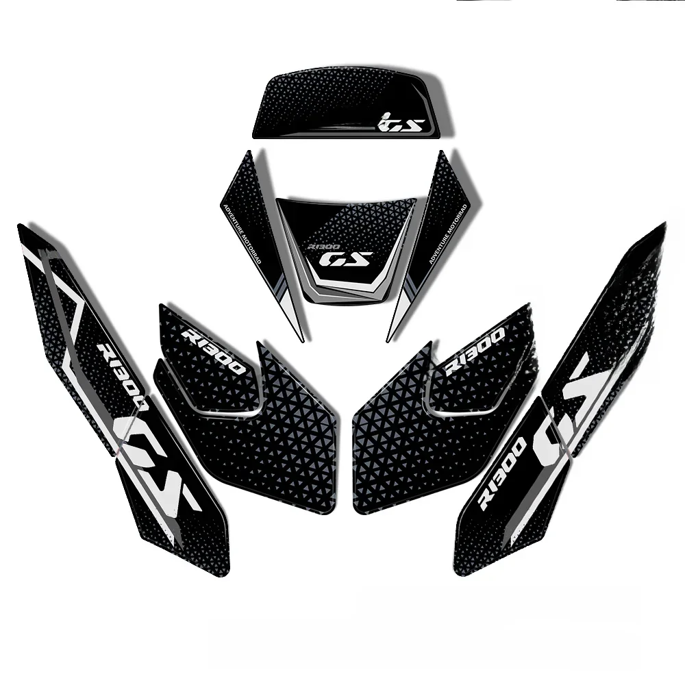 Dla R1300GS 2023-2024 Motocykl 3D Zestaw ochronny naklejek z żywicy epoksydowej GS 1300 — 2