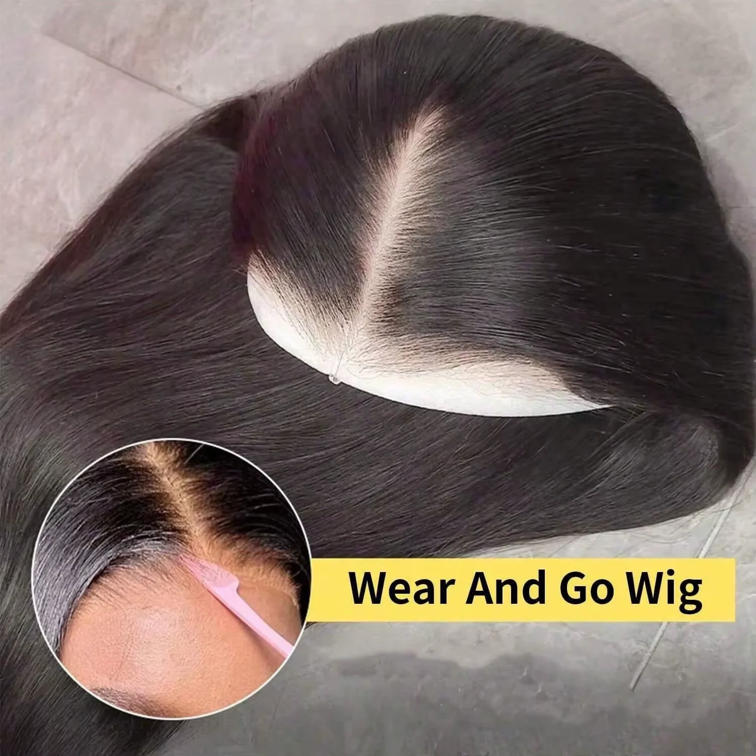 300 Density 13x4 13x6 Transparent Bone Straight Lace Front Human Hair Wigs Brazilian Frontal Wigs 5x5 Glueless Wig For Women