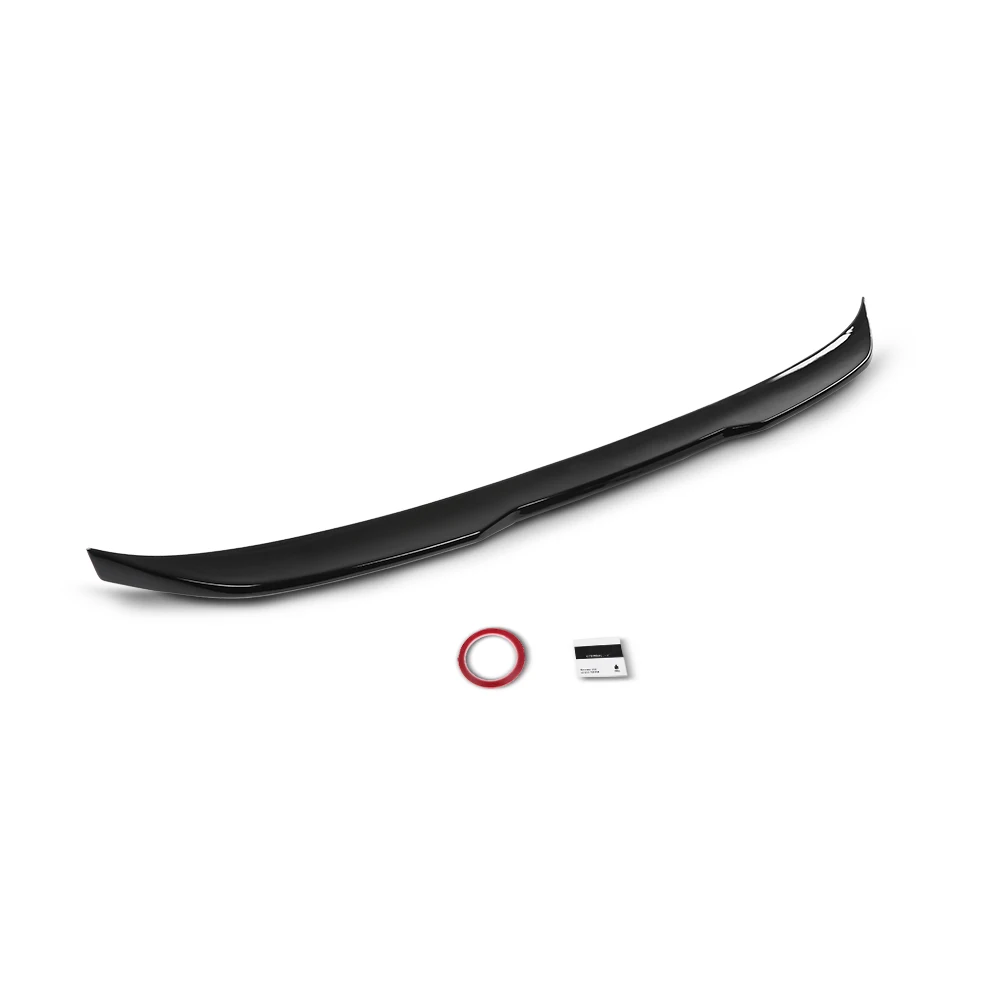 

Crossdesign Rear Upper Spoiler Trunk Wing Fit for 2017+ Bmw 5-Series G30 G38 530I F90 M5 Cs Style Gloss Black Self-Adhesive