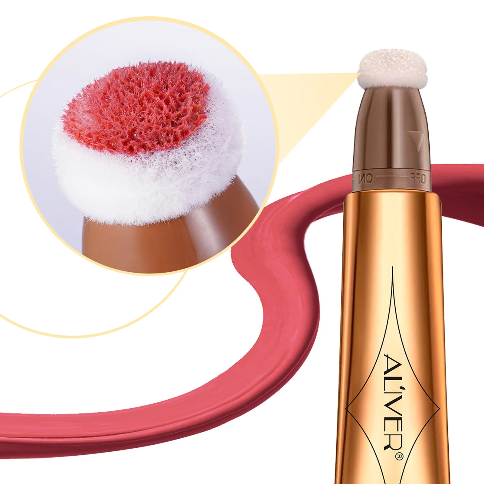 Baguette de Beauté Blush Éclat, Baguette de Blush Liquide pour des Joues Éclatantes et Rougies, Façonne, Contourne et Met en Lumière le Visage pour une Finition Scintillante ou Mate