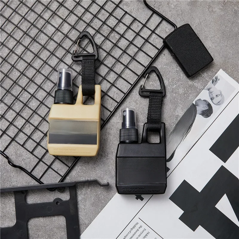 Flacon pulvérisateur Portable rechargeable, contenance de 80ml, bouteille de parfum, contenant cosmétique vide, bouteille d'atomiseur, pour Camping en plein air, voyage