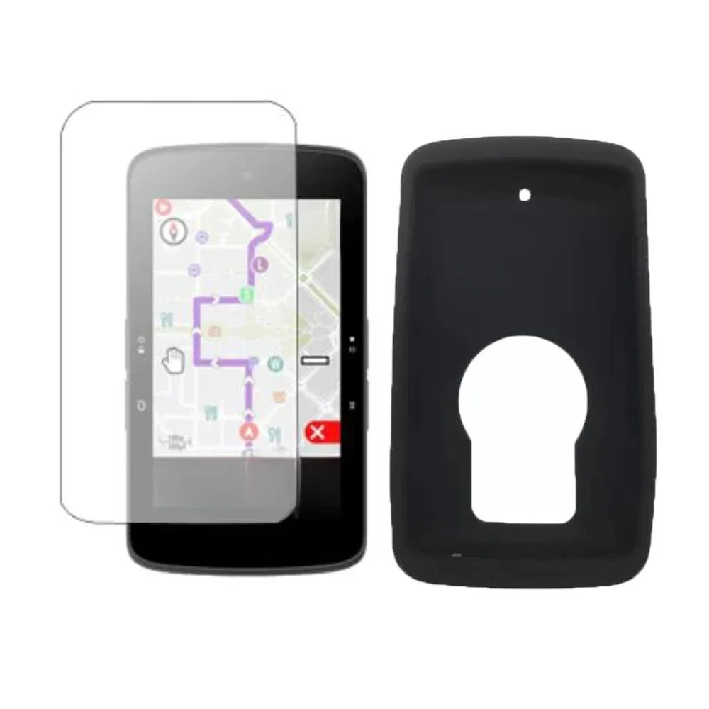 AliExpress Caysolle Silicone Soft Edge Shell Protective Case Screen Protector Film Cover For Bryton Rider S800 Bike GPS Bicycle Computer Frame Skin