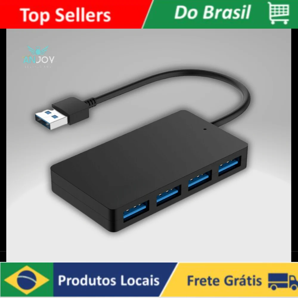 Adaptador Hub 4 Portas USB Multi Portas ADT 057