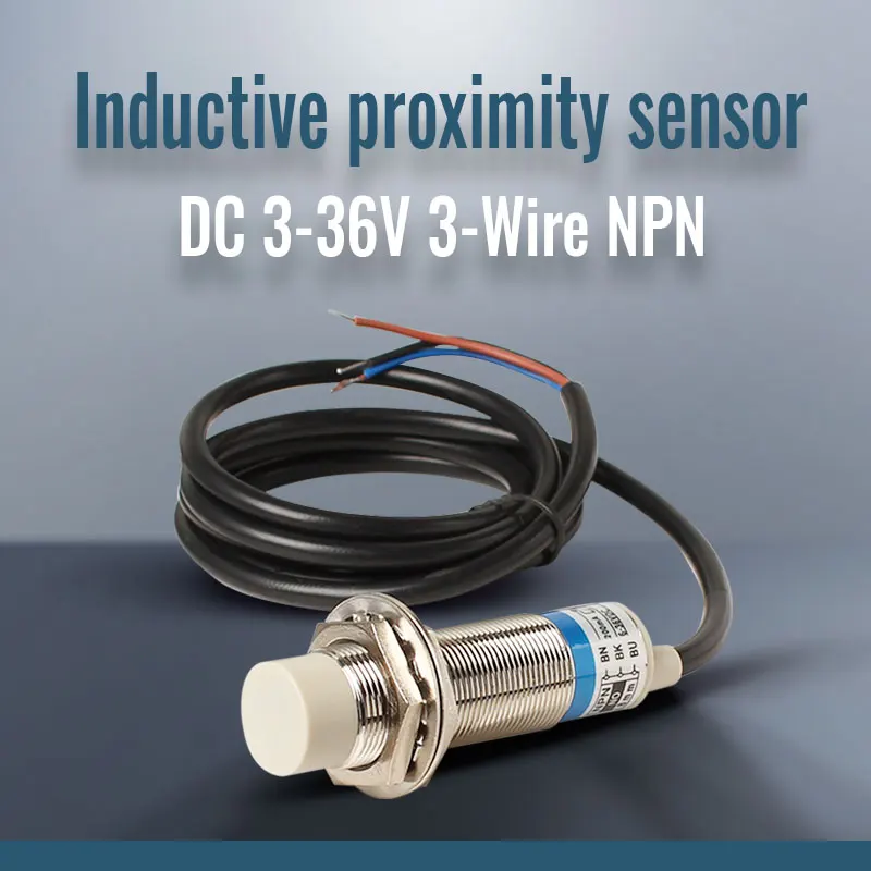 M18 8mm sensing DC 6 - 36V inductive proximity sensor switch NPN NO LJ18A3-8-Z/BX