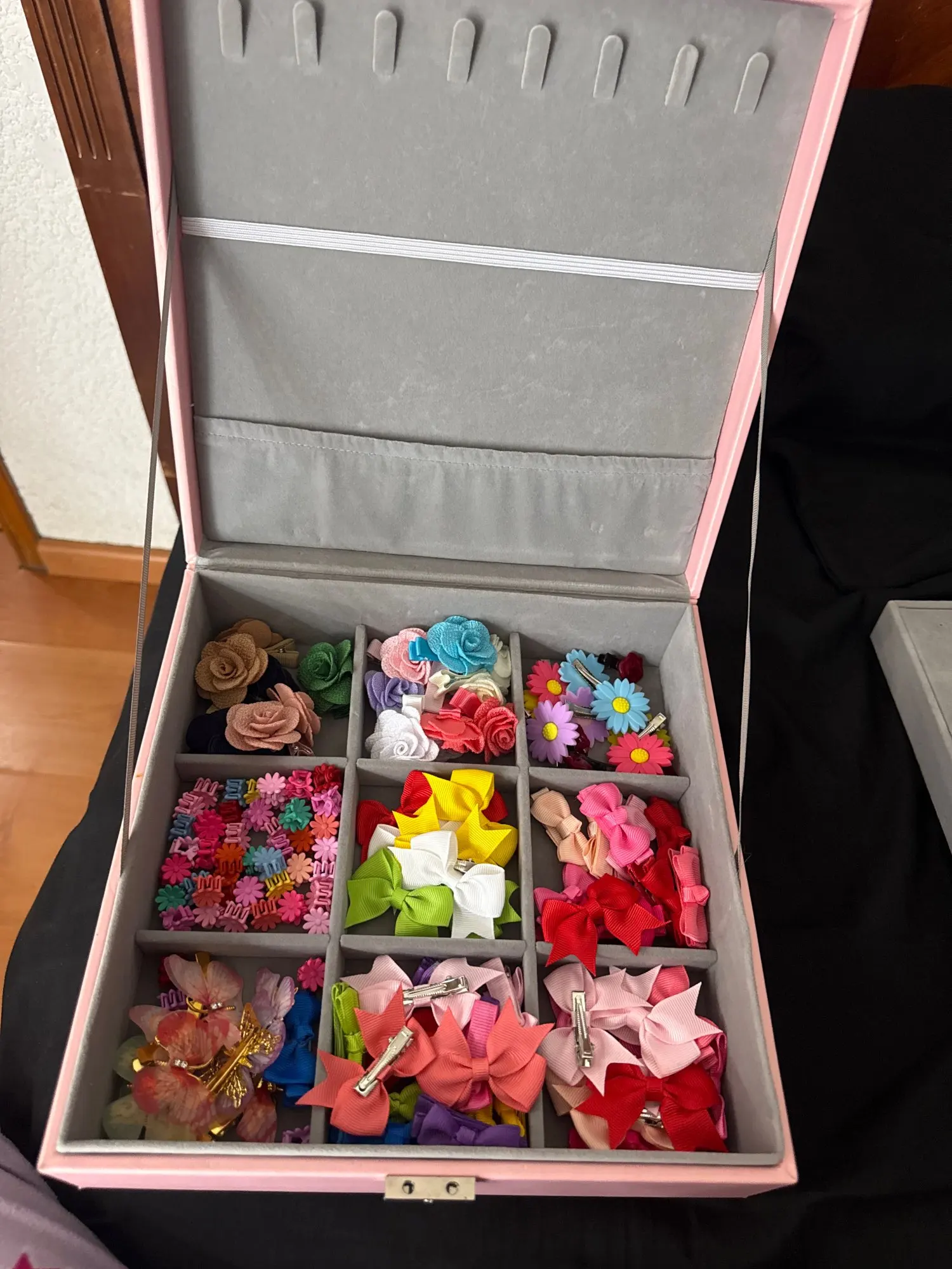 10Pcs/Set New Cute Solid Ribbon Bowknot Hair Clips for Baby Girls Handmade Bows Hairpin Barrettes Headwear Baby Hair Accessories photo review