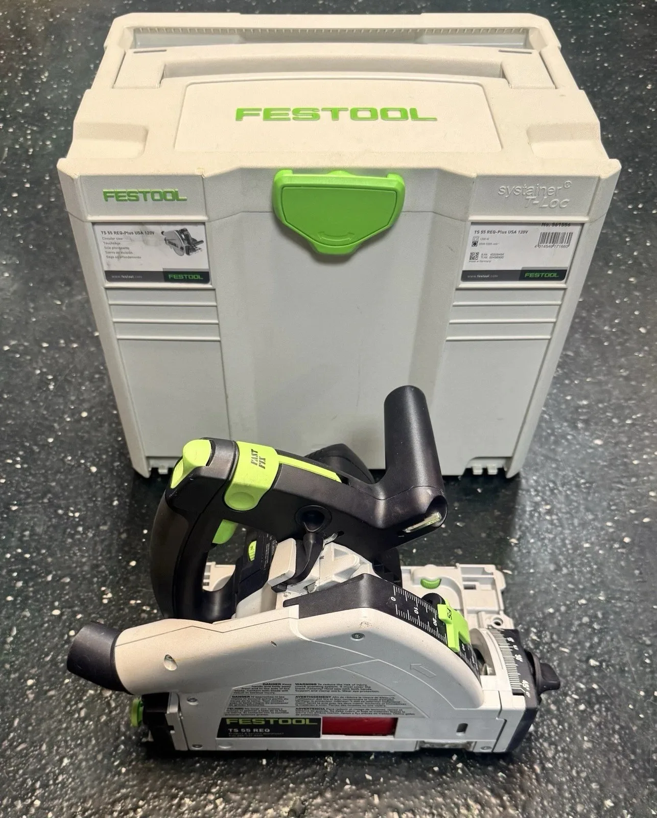 Sega a Immersione Festool TS 55 FEQ-F-Plus-FS (Con Guida)