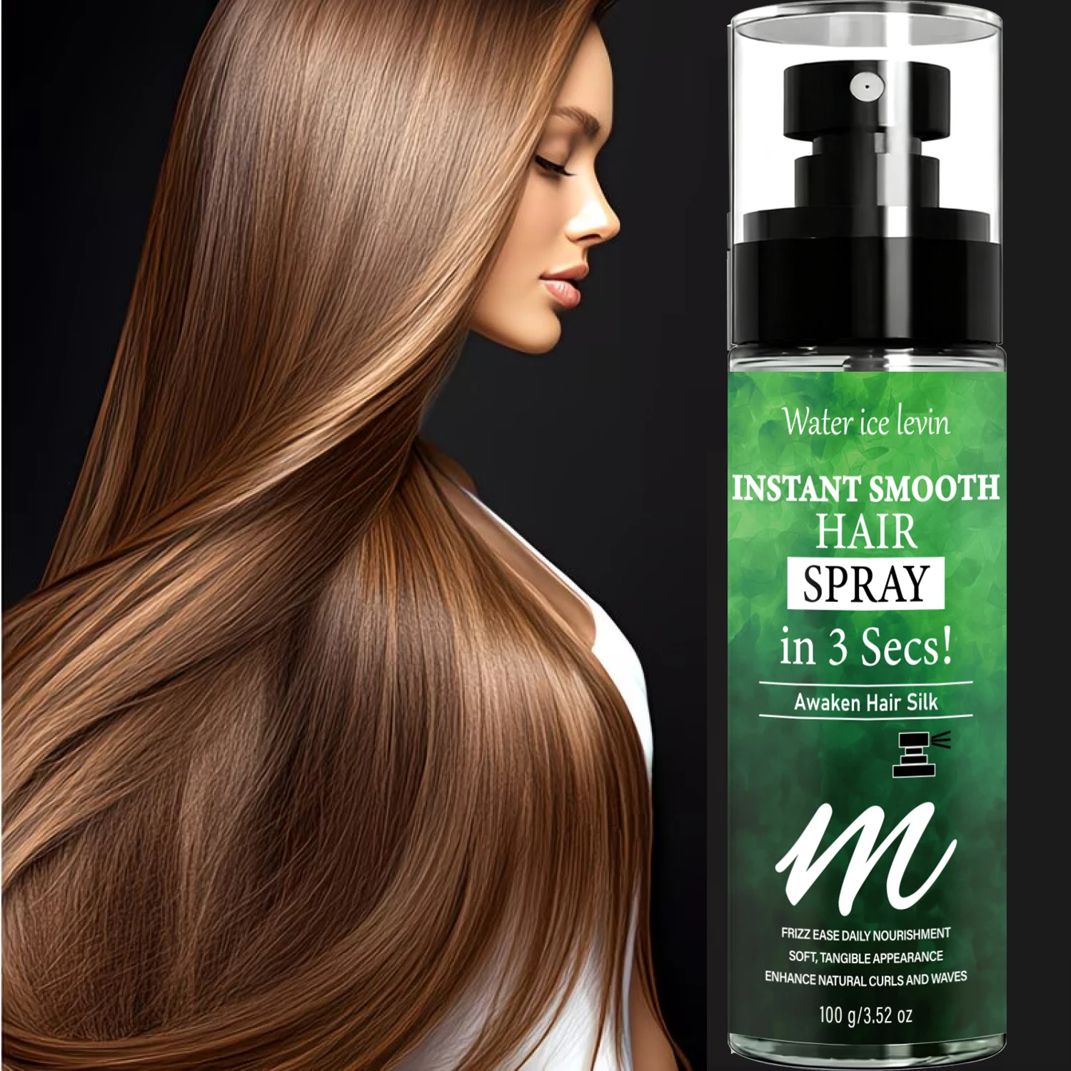 Spray Capilar Suavizante Water - Hair Care Curly Hair avaliação e preço