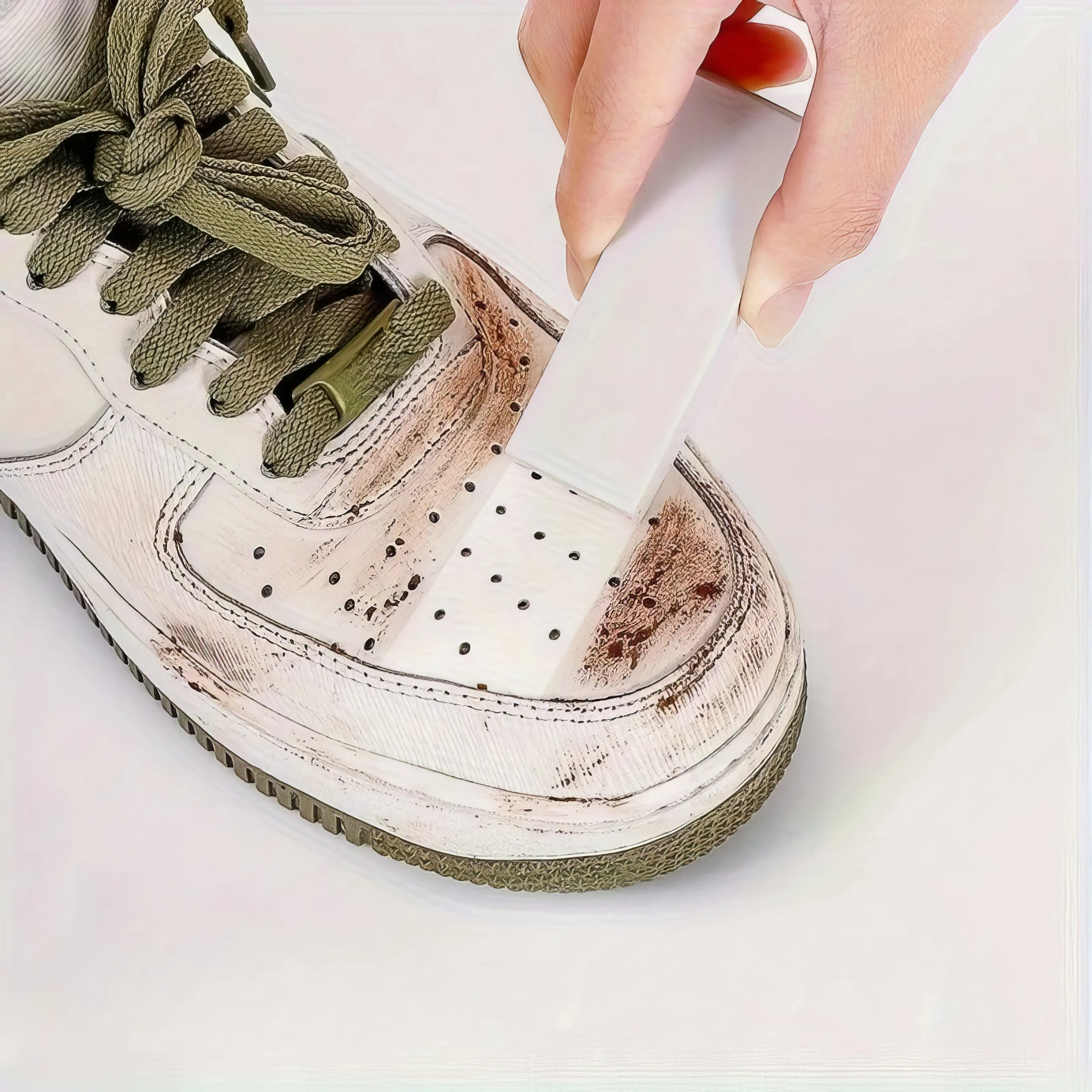 1-Pack Quick-Clean Shoe Eraser - Scratch-Free Durable Tool, Essential Sneaker Stain Remover for Daily Care
