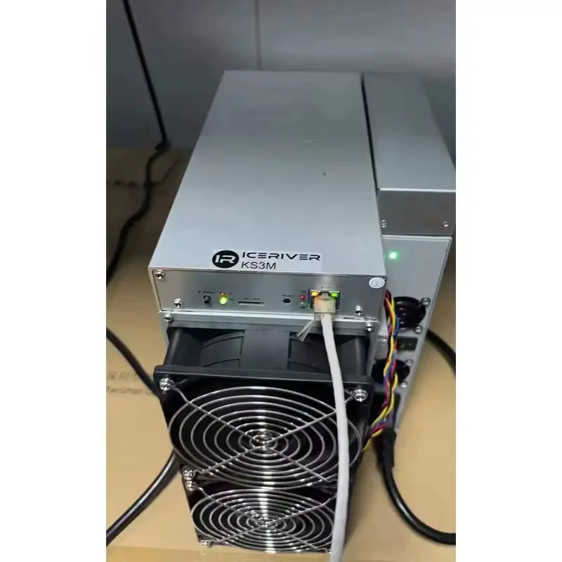 DD Brand New  Iceriver KS3M 6Th/s 6000Gh/s KAS Miner 3400W Kaspa Asic Mining Machine With PSU In Stock